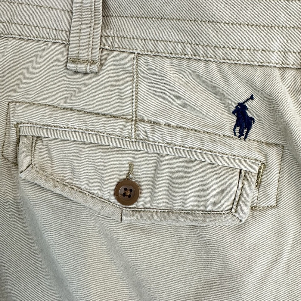 Polo Ralph Lauren Cargo Shorts Utility Khaki Men's 48B Casual Summer‎ - Picture 4 of 7
